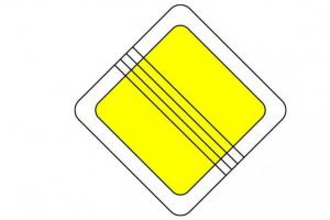 Разделы знаков в правилах дорожного движения